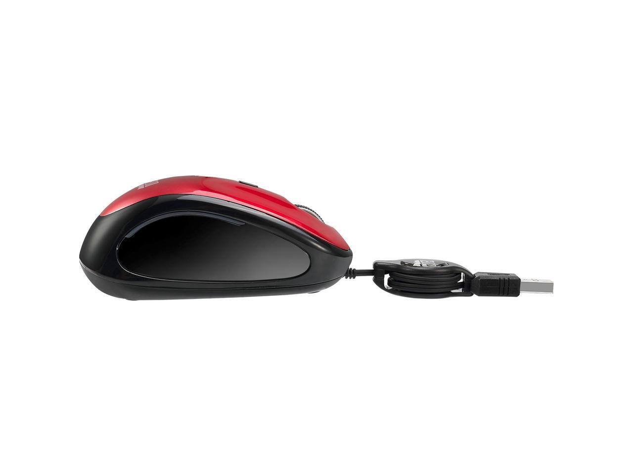 Alt View 5. Adesso - Adesso iMouse S8R - USB Illuminated Retractable Mini Mouse - Illuminated.