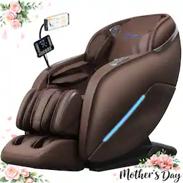 MassaMax - Mythia 2026 3D Full Body Massage Chair,Zero Gravity with Heat Therapy,Body Scan,APP Control - Brown