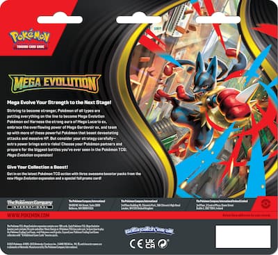 Pokmon Trading Card Game: Mega Evolution 3Pk Booster Bundle Styles May Vary 10-10050-122 - Best Buy Pokmon Trading Card Game: Mega Evolution 3Pk Booster Bundle Styles May Vary 10-10050-122 - Best Buy
