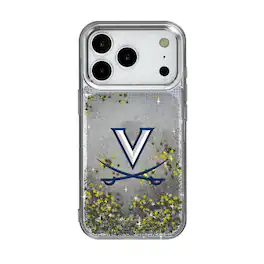 Keyscaper - NCAA - Virginia Cavaliers Linen Logo iPhone Glitter Case - 15 - Multicolor