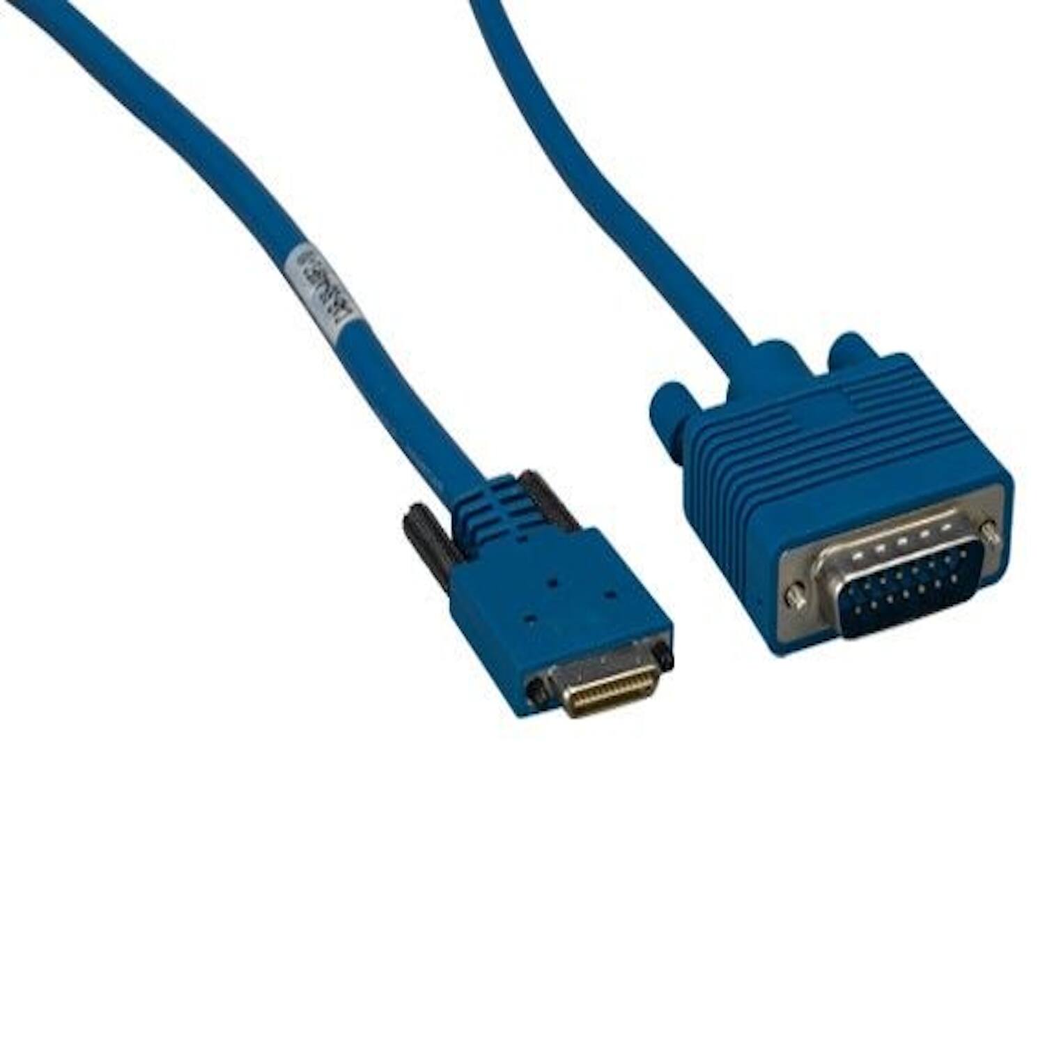Front. Sanoxy - Sanoxy 10ft Serial Cable 26-pin Male to DB15 Male (compatible with CAB-SS-X21MT) - Blue.