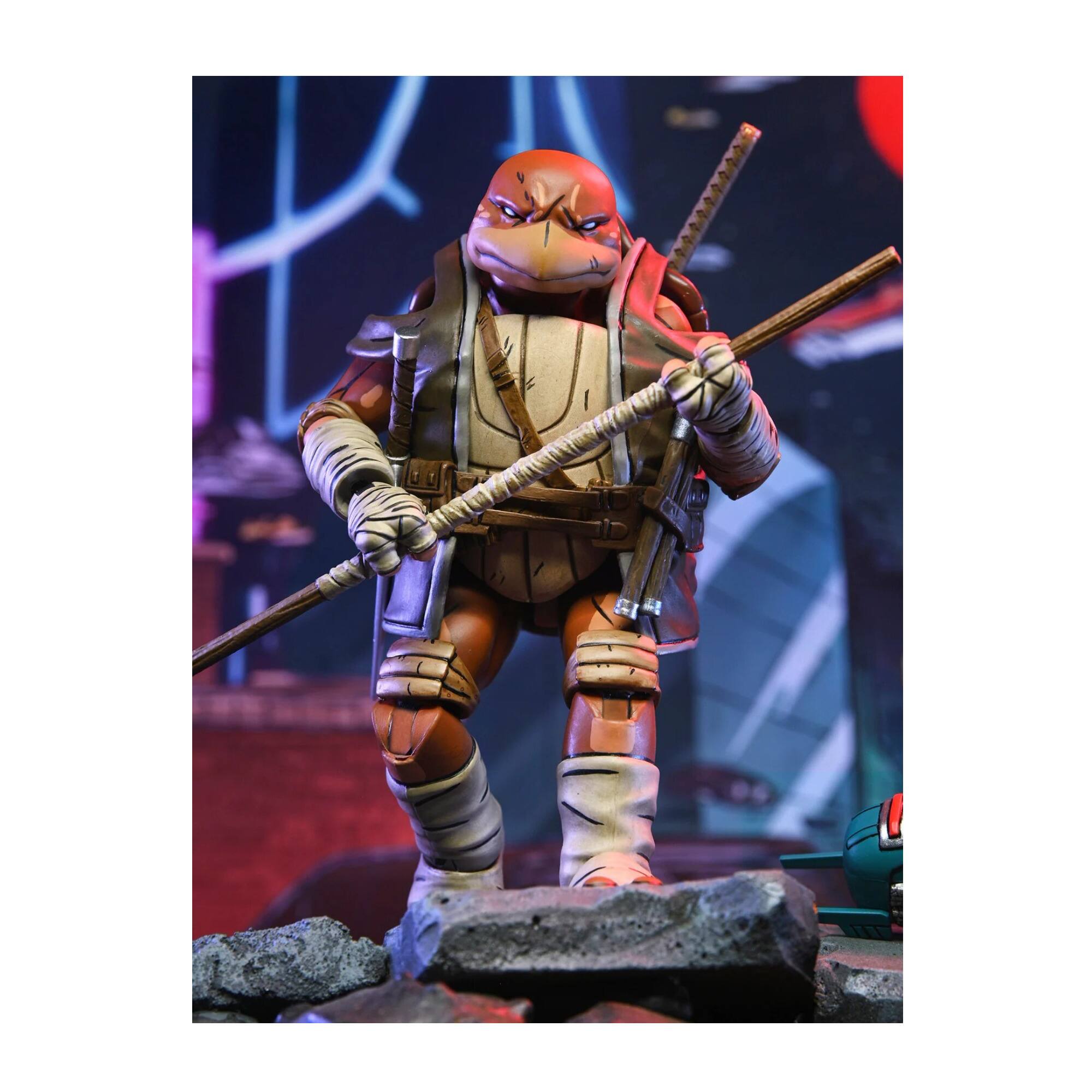 Left. NECA - NECA: Teenage Mutant Ninja Turtles - Ultimate Moja 7-inch (The Last Ronin).