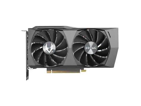 Front. ZOTAC - ZOTAC Twin Edge GeForce RTX 3060 12GB GDDR6 PCI Express 4.0 ATX Graphics Card ZT-A30600E2-10A.