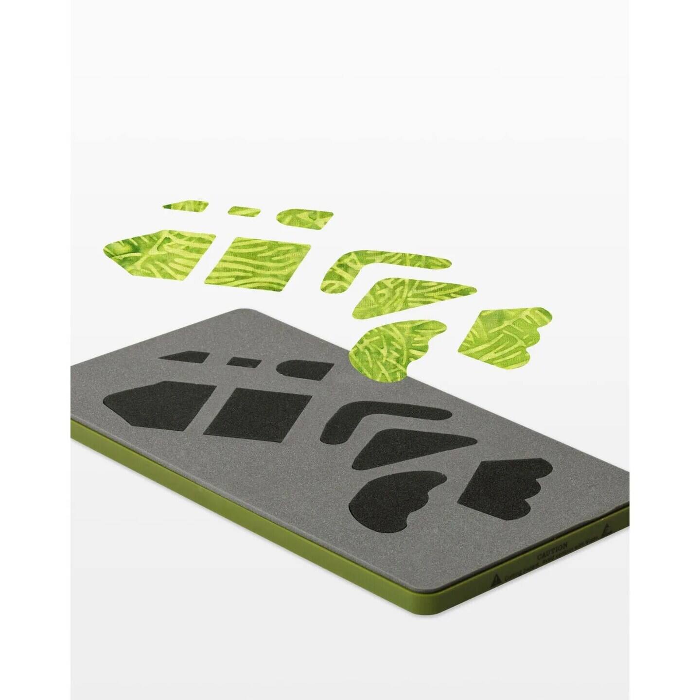 Angle. AccuQuilt - GO! This & That Fabric Cutting Dies-GO! Small Houses by Reiko Kato - Pink.