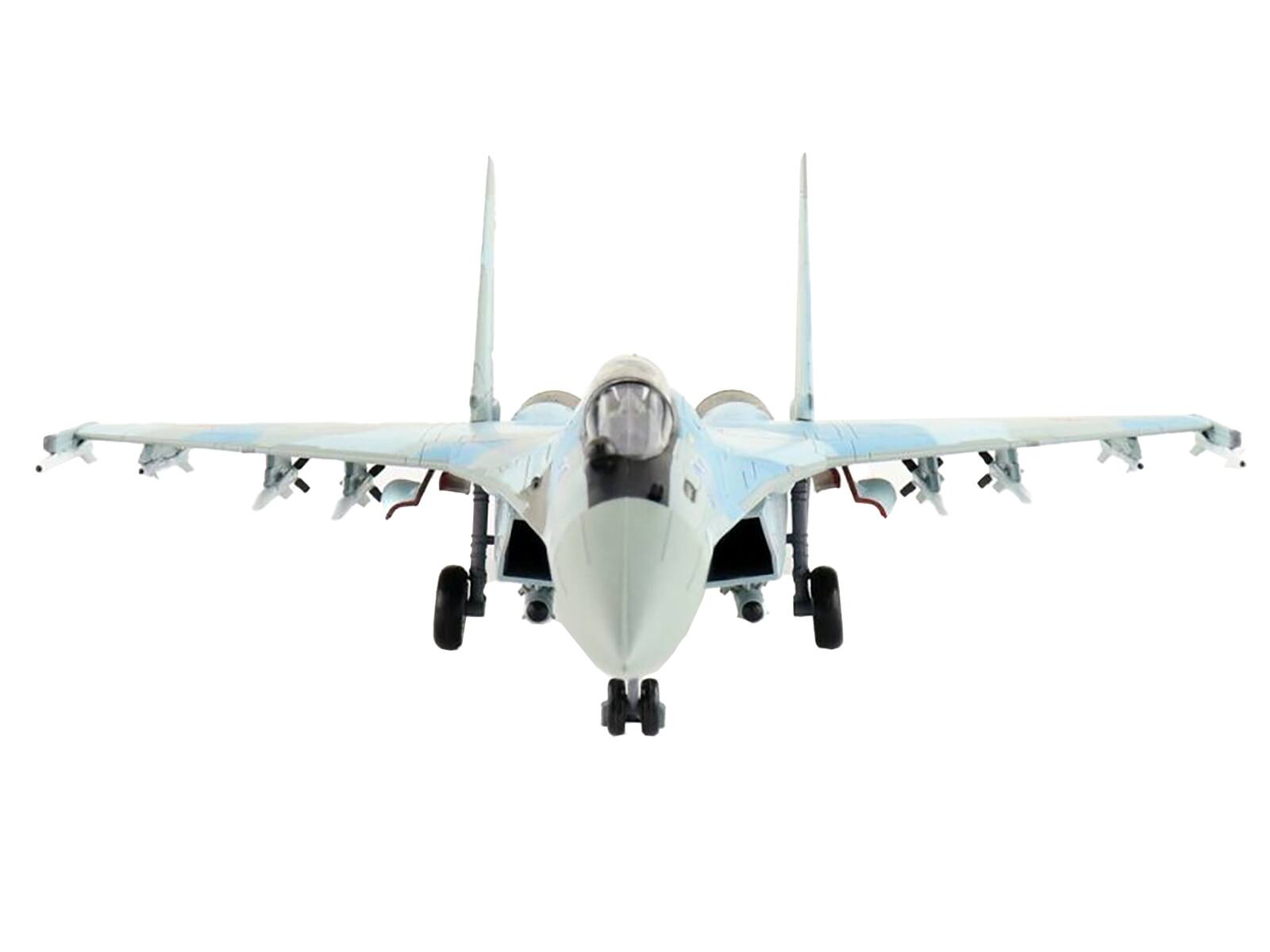 Left. Hobby Master - Sukhoi Su-35S Flanker-E 116th Combat Application Training Center VKS 2022 Russian Air Force Air Power Series 1/72 - Multicolor.