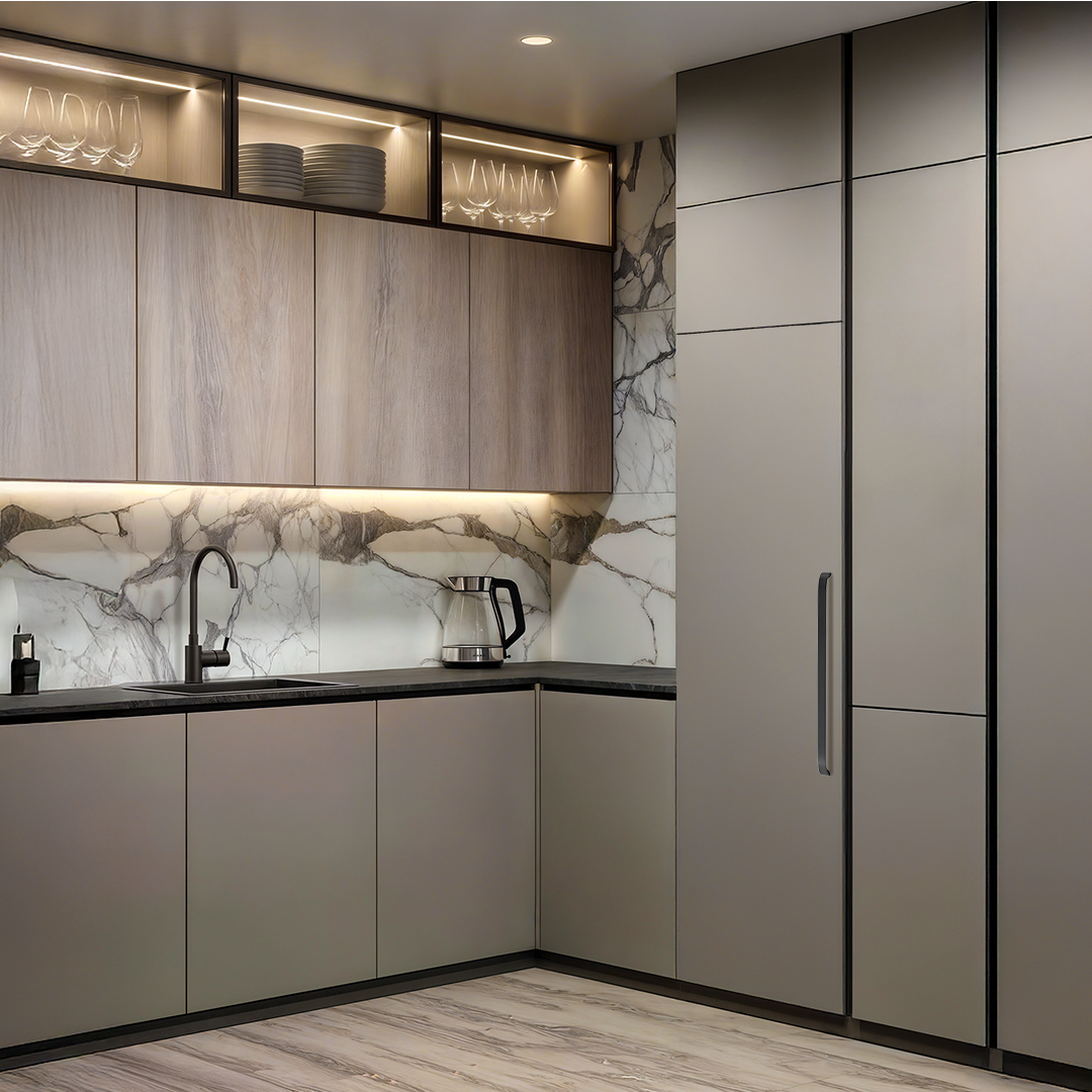 Alt View 4. Ca'Lefort - 22'' Panel Ready Refrigerator, Built-in All Freezer Panel-Ready Fridge,8 Freezer Spaces, 9.75 cu.ft - white.