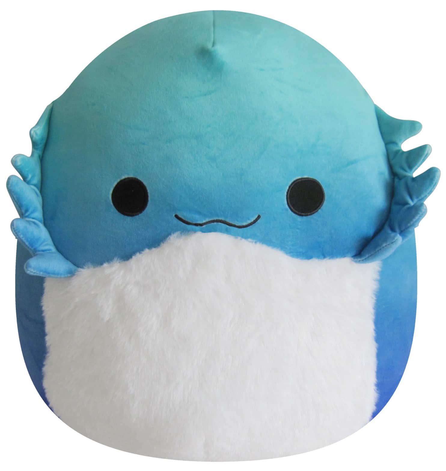 Front. Jazwares - Squishmallow 16" Plush - Blue Gradient Bearded Dragon - Cella.