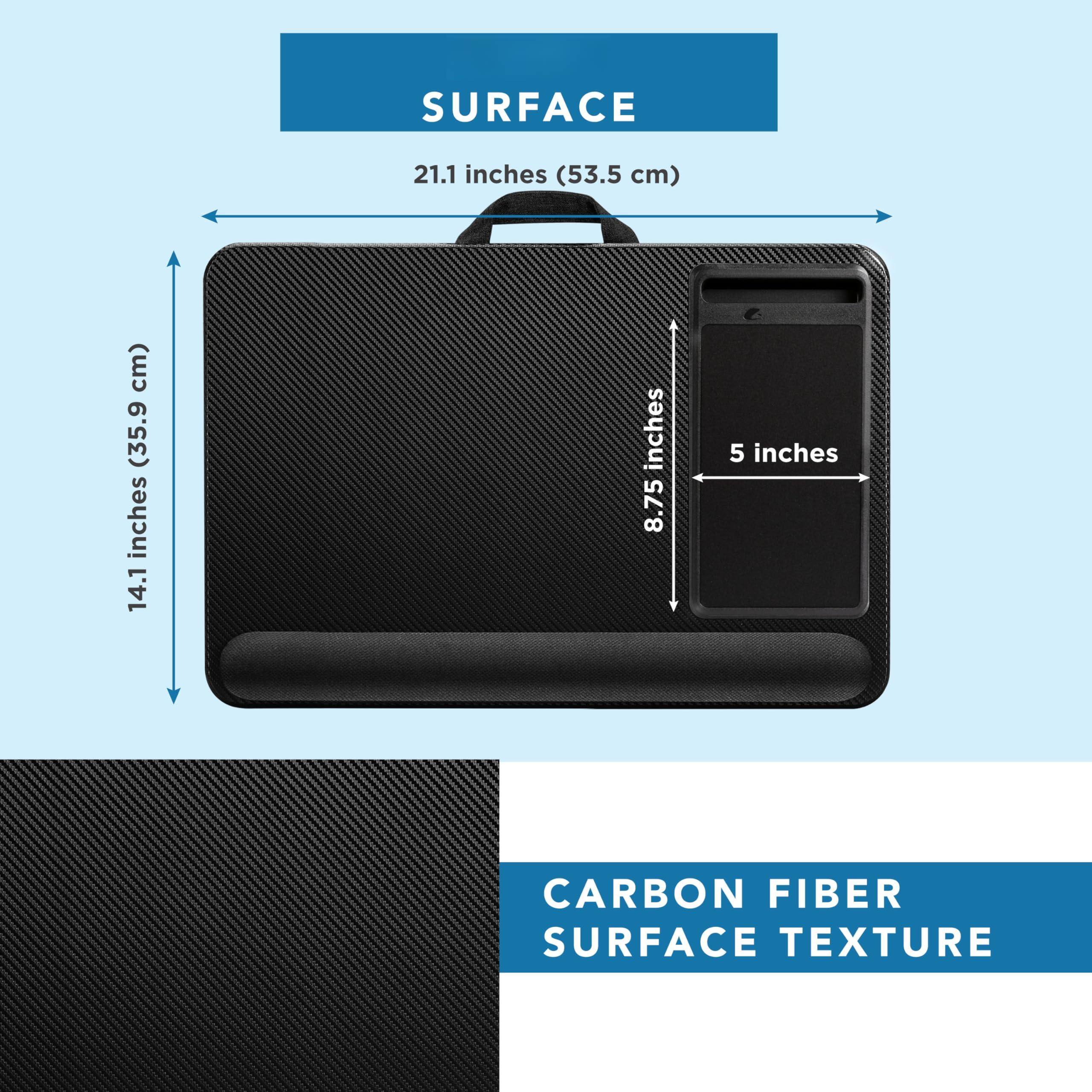SURFACE  
21.1 inches (53.5 cm)  
14.1 inches (35.9 cm)  
8.75 inches  
5 inches  

CARBON FIBER SURFACE TEXTURE