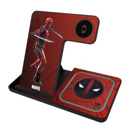 Keyscaper - Marvel MechLine 3 in 1 Charging Station - Deadpool