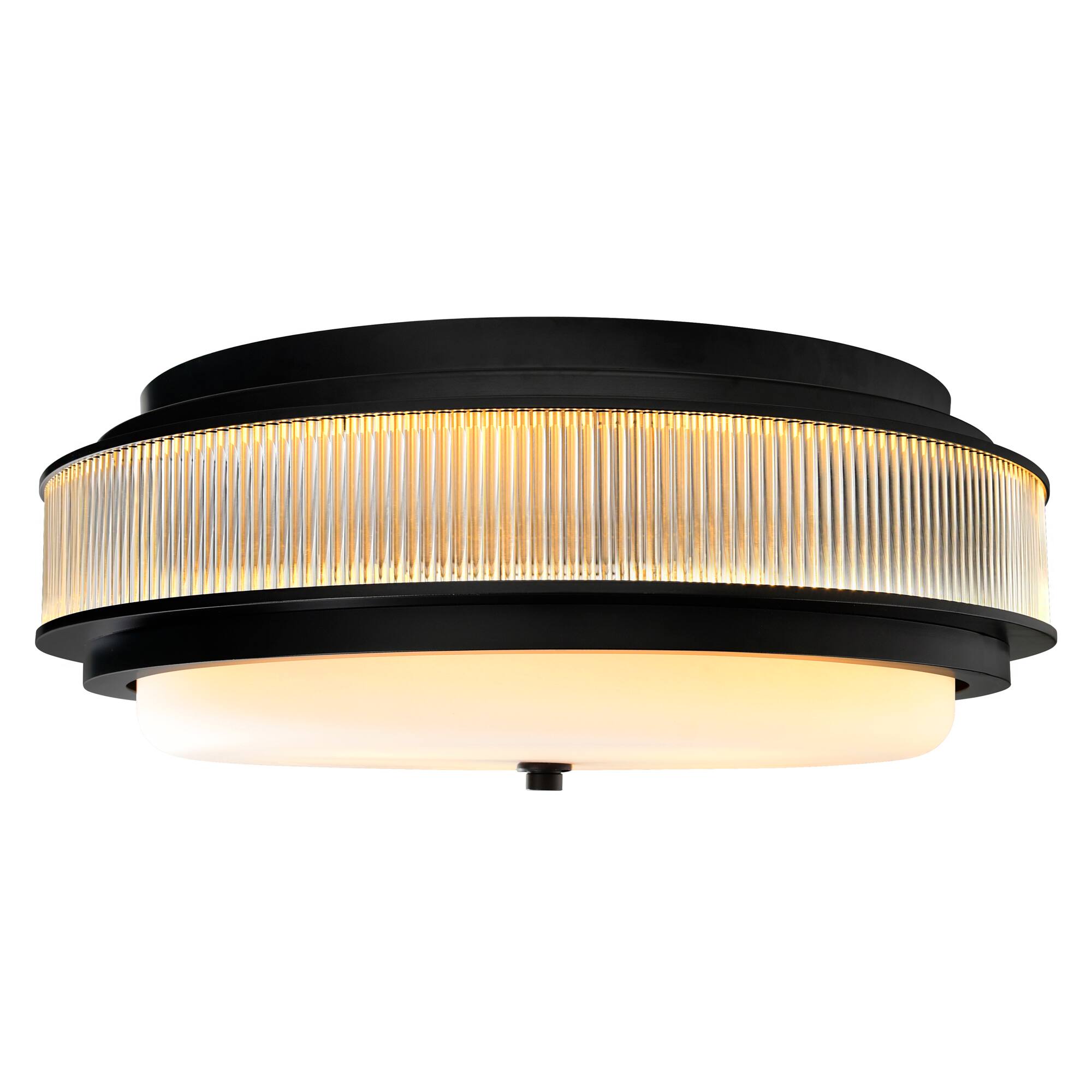 CWI Lighting - Valdivia 5 Light Flush Mount - Black