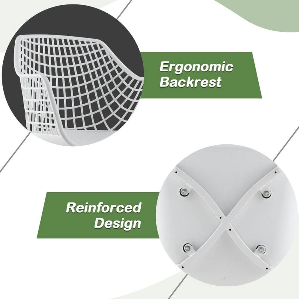 Ergonomic Backrest  
Reinforced Design