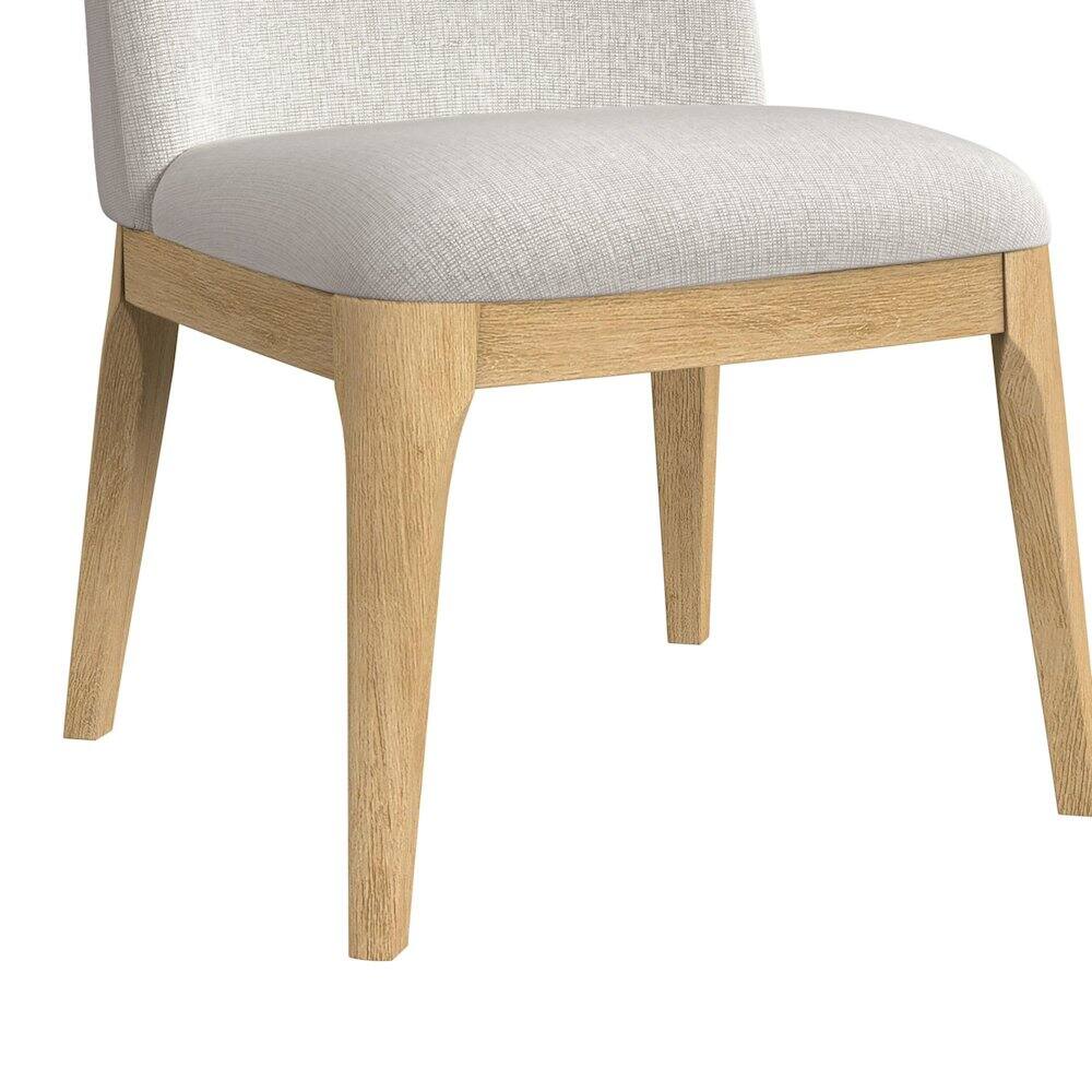 Angle. Picket House Furnishings - Camelot Dining Side Chair in Natural - Tural.