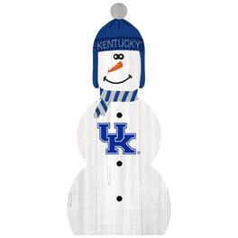 Fan Creations - Kentucky Wildcats 31'' Snowman Leaner - White