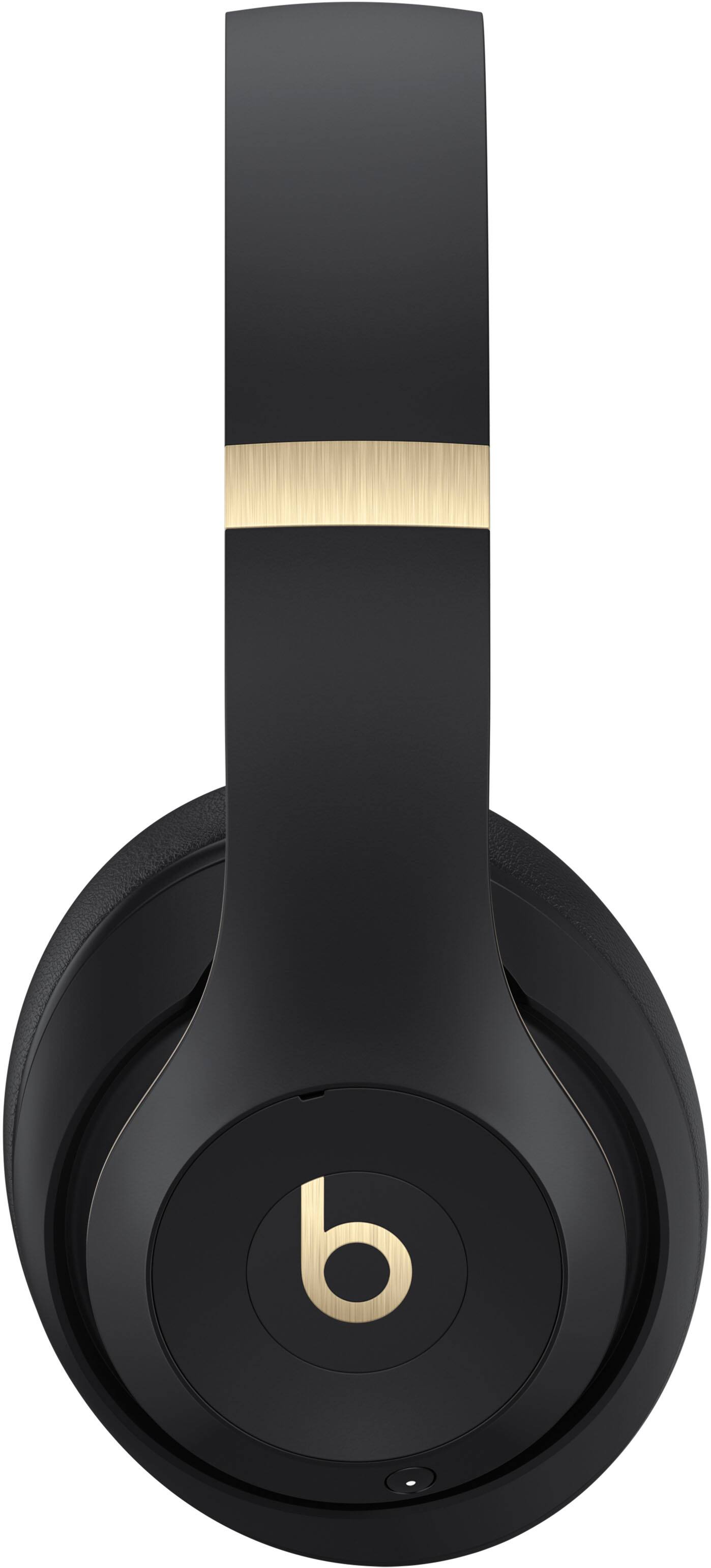 Angle. Beats - Studio Pro - Wireless Noise Cancelling Over-the-Ear Headphones - Only at Best Buy - Black & Gold.
