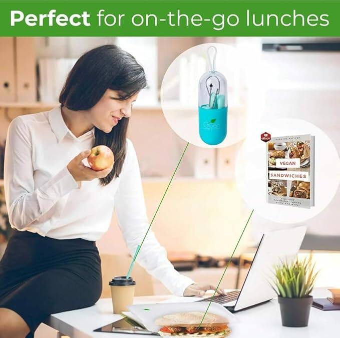 Perfect for on-the-go lunches

eBook VEGAN SANDWICHES