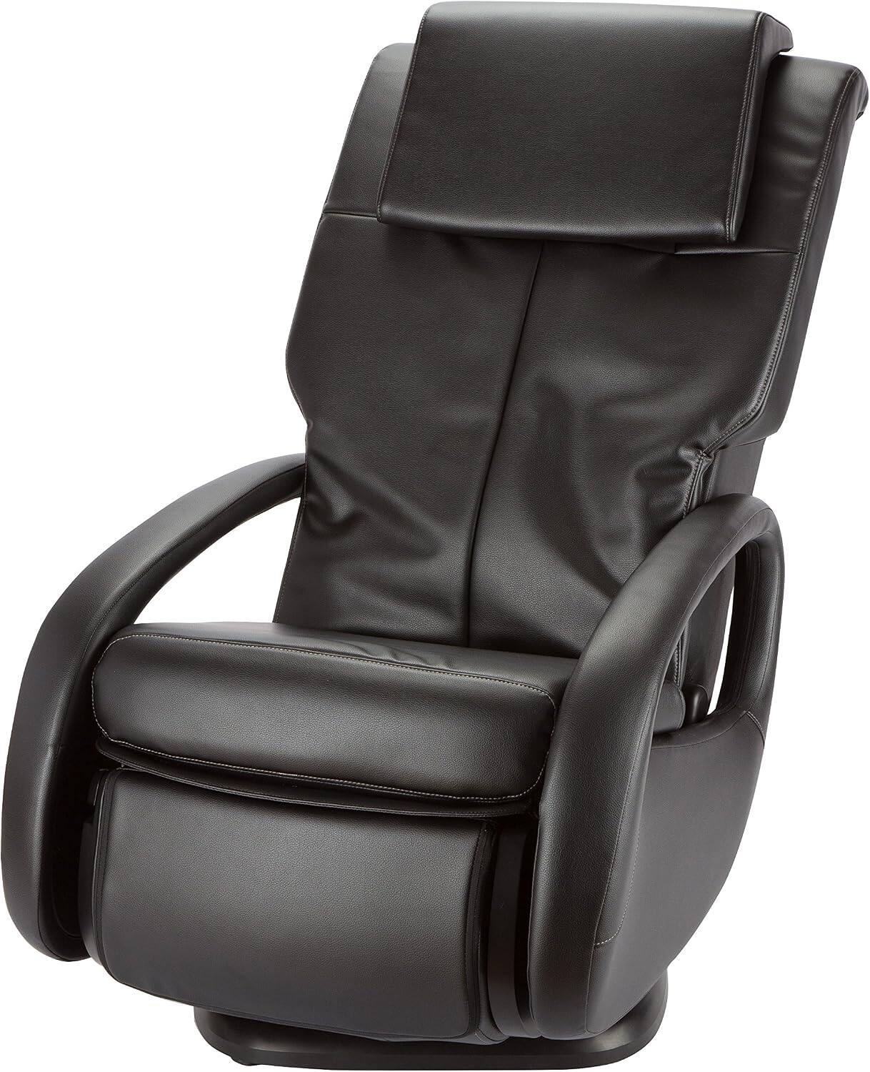 Alt View 4. Human Touch - WholeBody 7.1 Full Body 3D Massage Chair Recliner with Heat, Foot & Calf Massage and Swivel Base - Black.