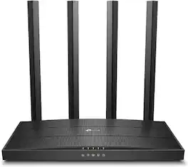 TP-Link - Refurbished Excellent - Archer C80 AC1900 Wireless MU-MIMO Wi-Fi Router Dual Band Gigabit Wireless Internet Routers for Home Parental Controls - Black