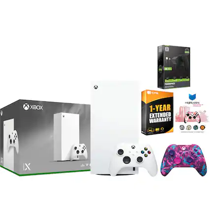 - 10 e 1 POWERPACK
- CP5 XBOX 1-YEAR EXTENDED WARRANTY mightyskins
- X SERIES X
- WTY