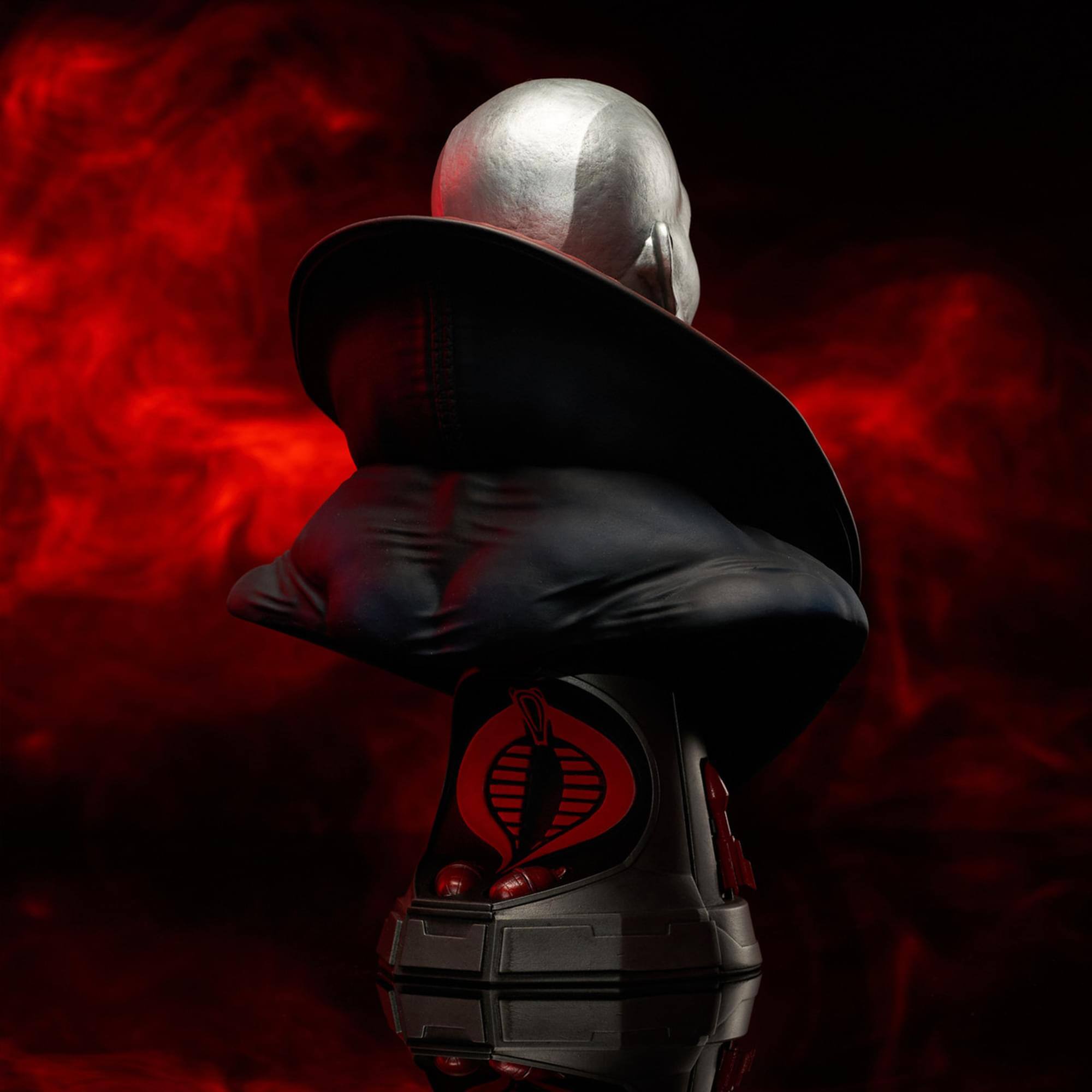 Alt View 2. G.I. Joe - GI Joe Legends Destro 10 Inch Resin Bust - Red.