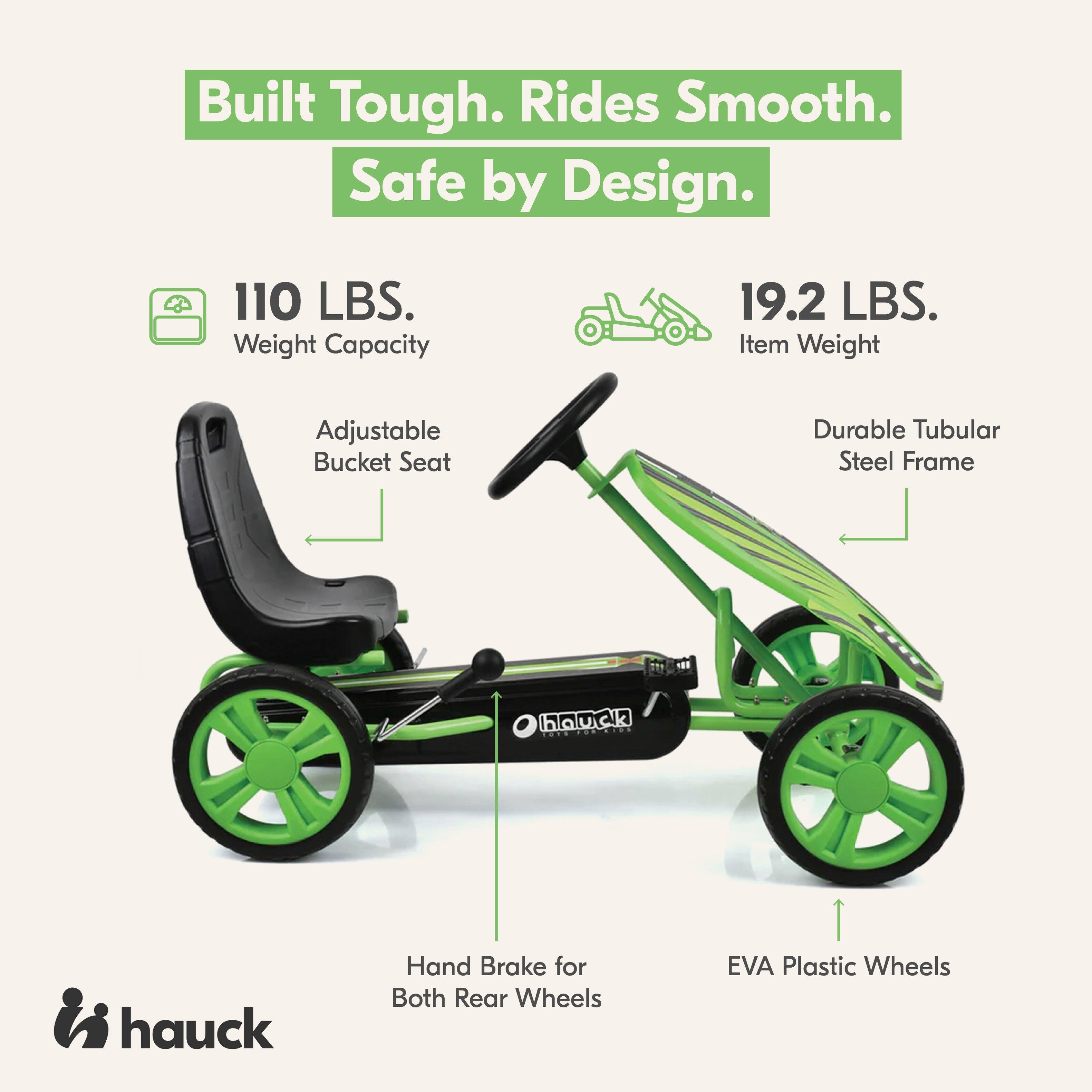Built Tough. Rides Smooth. Safe by Design.

110 LBS. Weight Capacity

19.2 LBS. Item Weight

Adjustable Bucket Seat

Durable Tubular Steel Frame

Hand Brake for Both Rear Wheels

EVA Plastic Wheels
