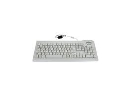 Seal Shield - Silver Seal Waterproof Keyboard - SSWKSV208UK - USB - 105 Keys - UK QWERTY - Mac/PC - White