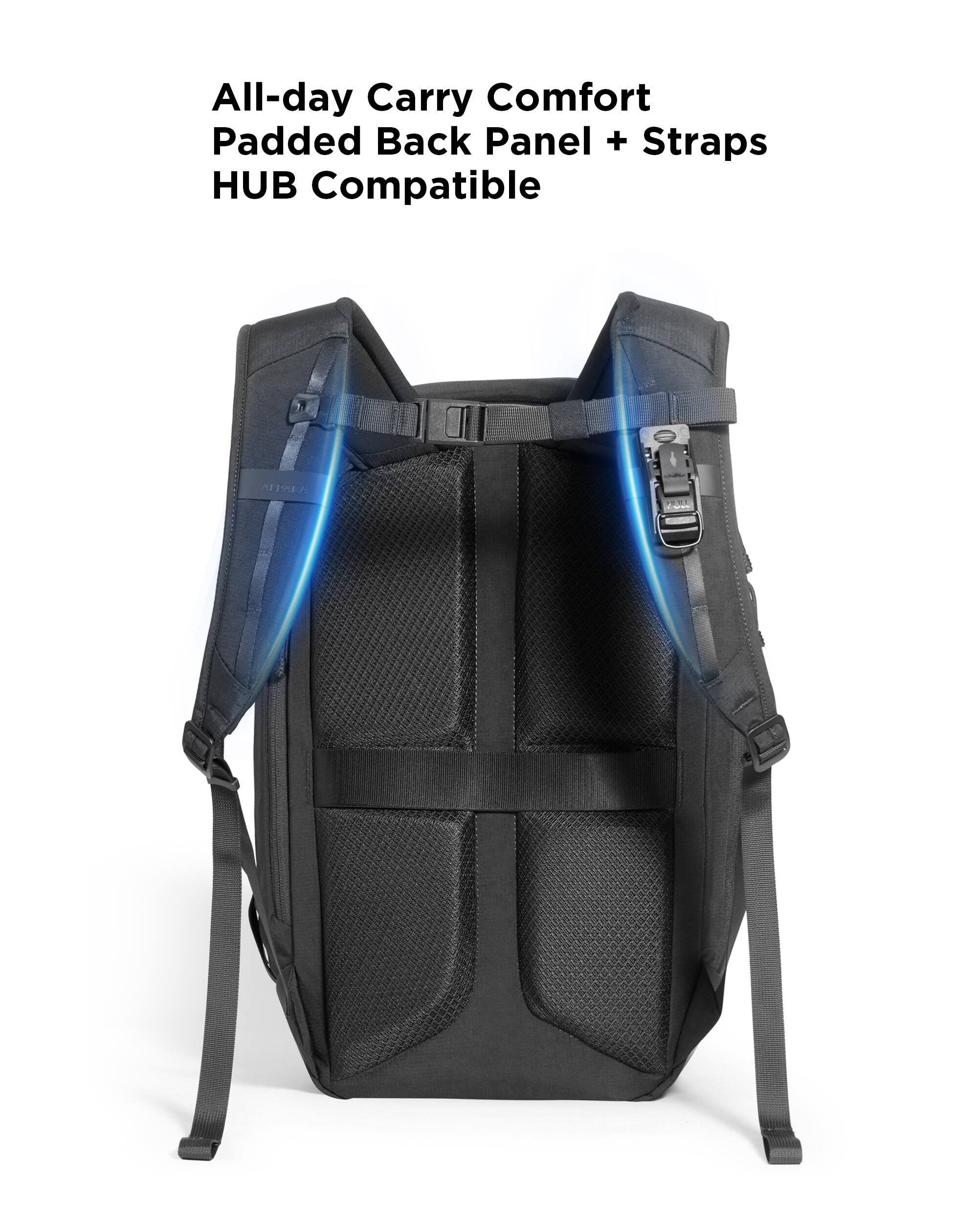 allintitle:backpacks to fit laptop MATEIN Large Work Backpack, College School Computer Bookbag 17 Inch 1 Workstation Design This 15 backpack comes with a detachable laptop stand sleeve and a tech pouch Traverse Backpack (30L) - Black