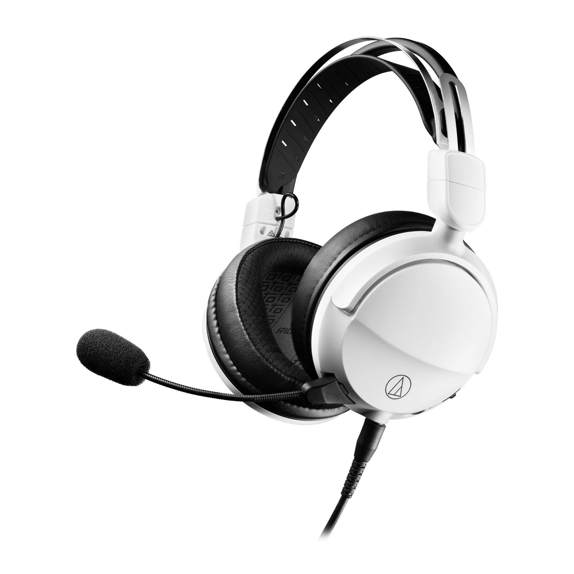 Back. Audio-Technica - Audio-Technica ATH-GL3 High-Fidelity Closed-Back Gaming Headset (White).