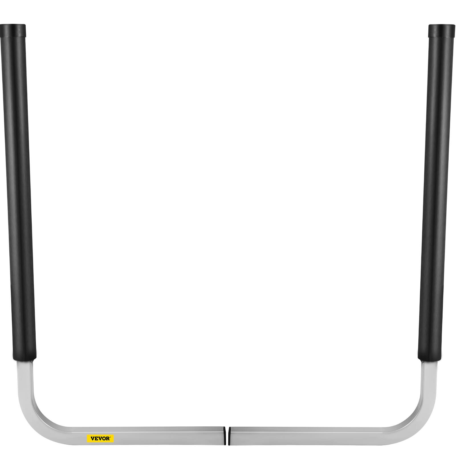 Alt View 5. VEVOR - Boat Trailer Guide-ons, 40", 2PCS Rustproof Galvanized Steel Trailer Guide ons, Trailer Guides with Black PVC Pipes - Black.