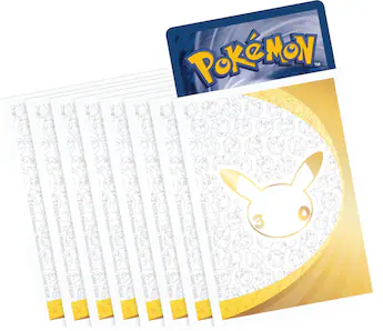 pokemon celebrations card sleeves - Pikachu - - 65 Count Pack - Deck Protector theyre a great way to celebrate 25 years of Pokmon no matter where you play. Pokmon Trading Card Game: 30th