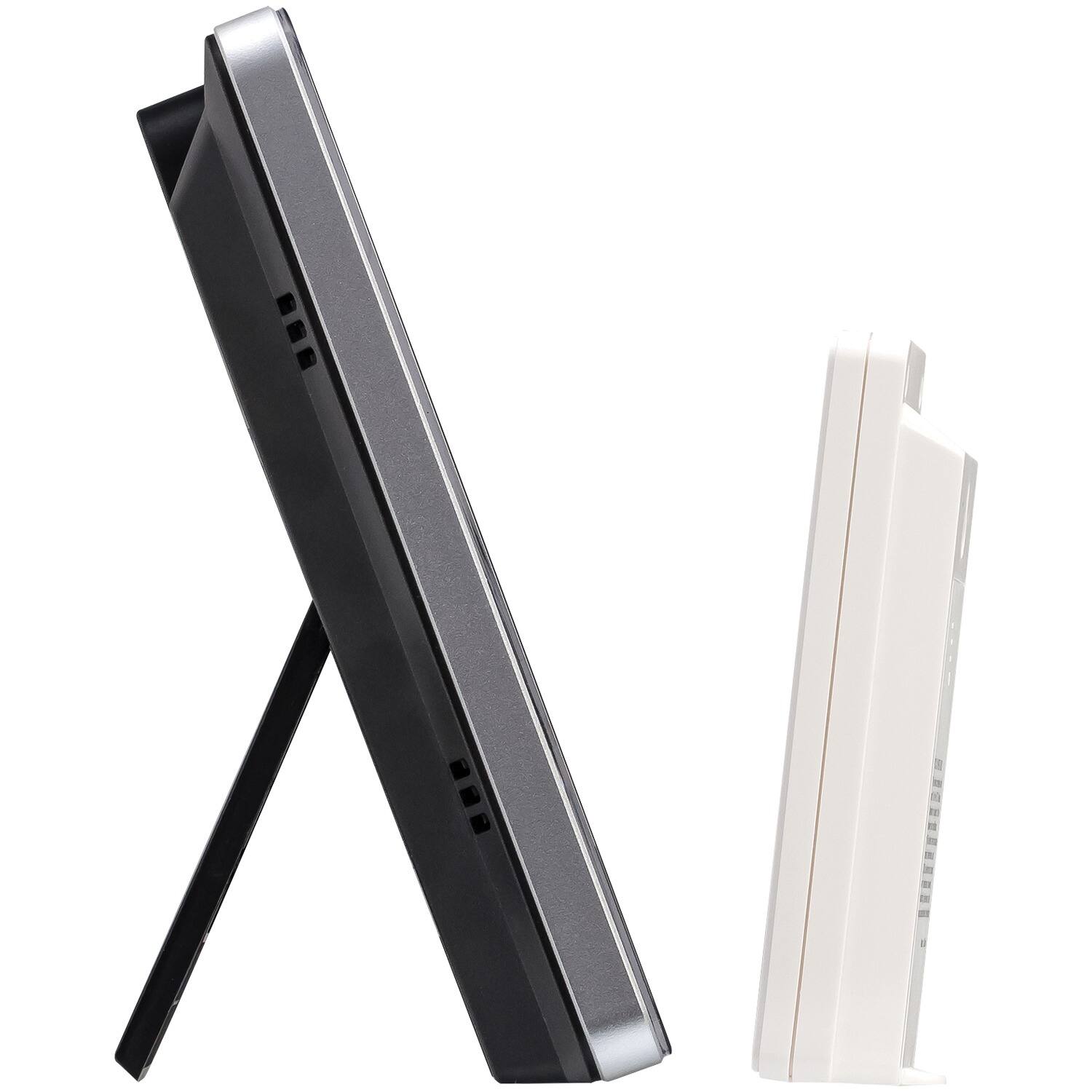 Angle. Taylor Precision Products - Indoor/Outdoor Digital Thermometer with Barometer and Timer.