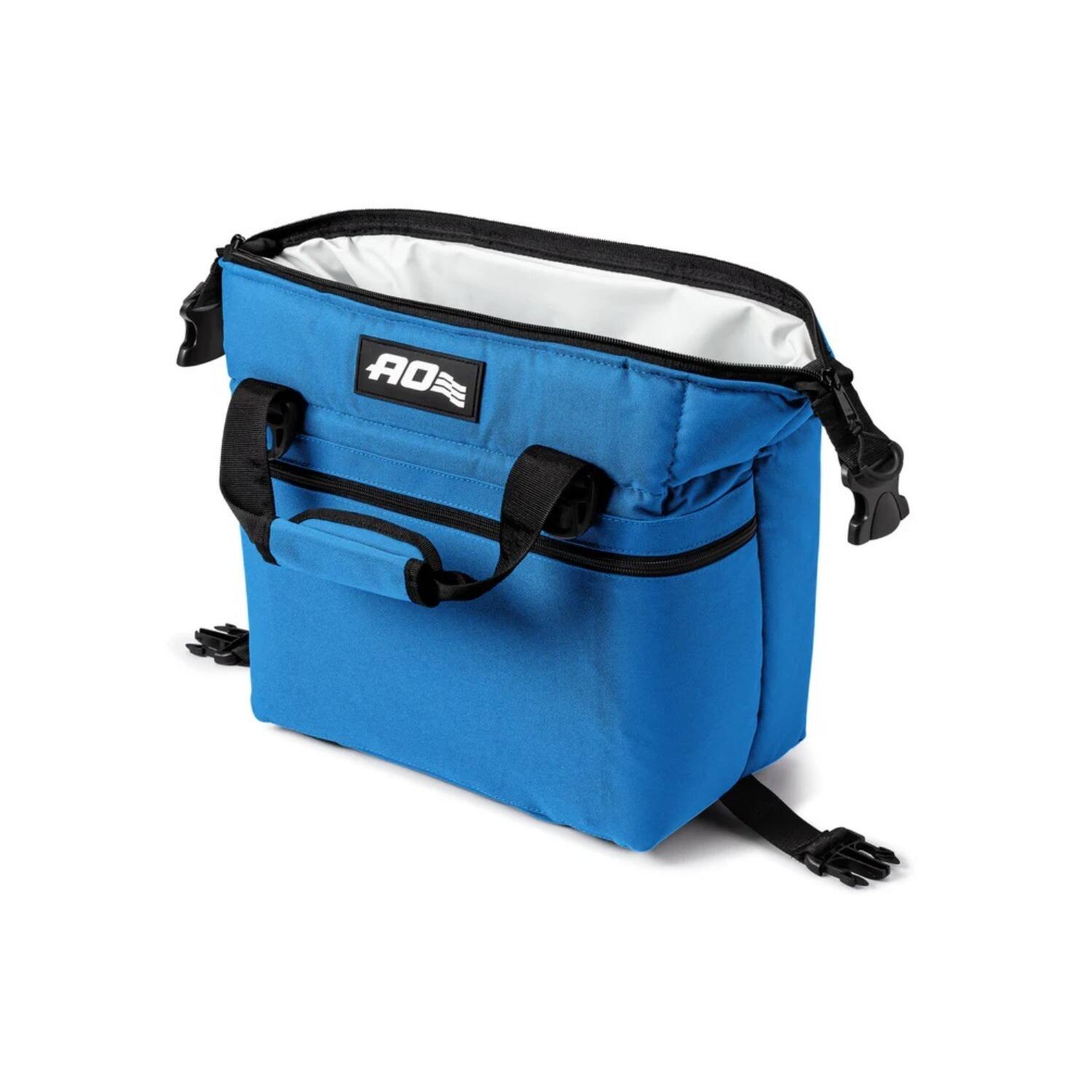 Left. AO Coolers - AO Coolers Original Canvas Series 12-Pack Soft Cooler (Royal Blue) - Royal Blue.