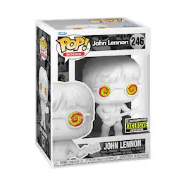 Funko - Pop! Rocks The Beatles John Lennon #246 Exclusive Vinyl Figure - Multicolored
