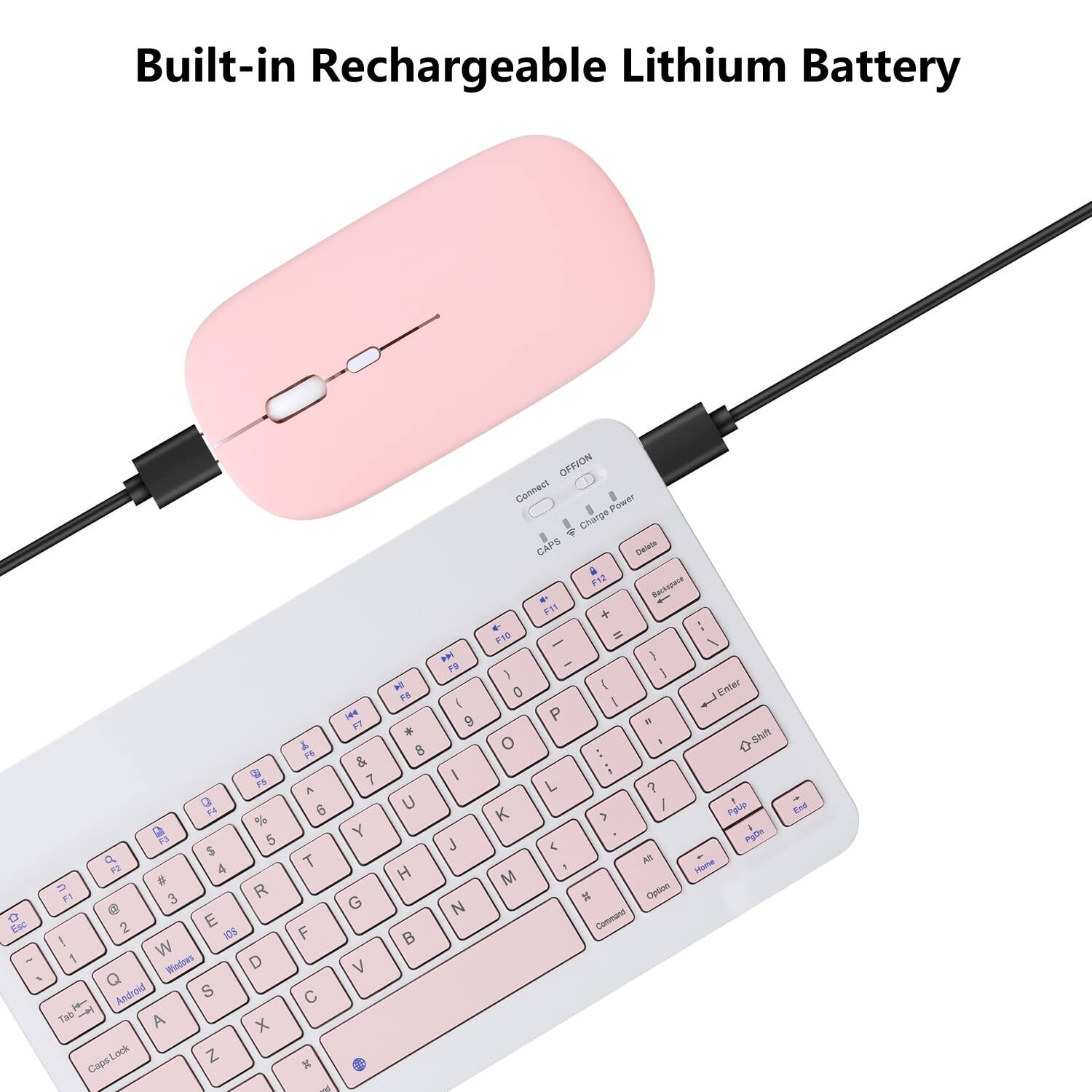 Built-in Rechargeable Lithium Battery

OFFION
Charge Power

Caps Lock
Tab
Shift
Ctrl
Alt
Windows
Android
Command
Enter
Backspace
Delete
F1 to F12
Esc
Q W E R T Y U I O P
A S D F G H J K L
Z X C V B N M
1 2 3 4 5 6 7 8 9 0
! @ # $ % ^ & * ( )
Shift
Enter
Caps Lock
Change Power
Connect
Power
Off
On