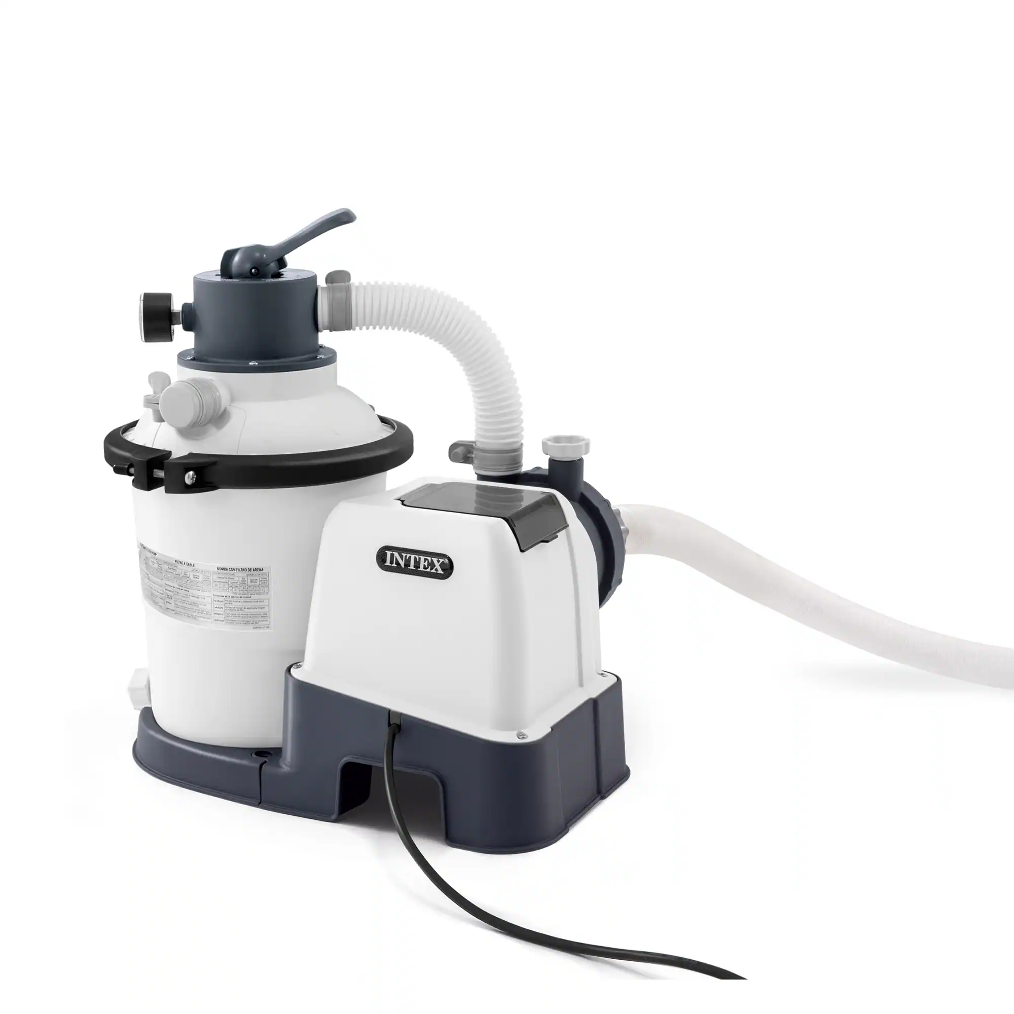 Front. Intex - Krystal Clean: Sand Filter Pump SX925.