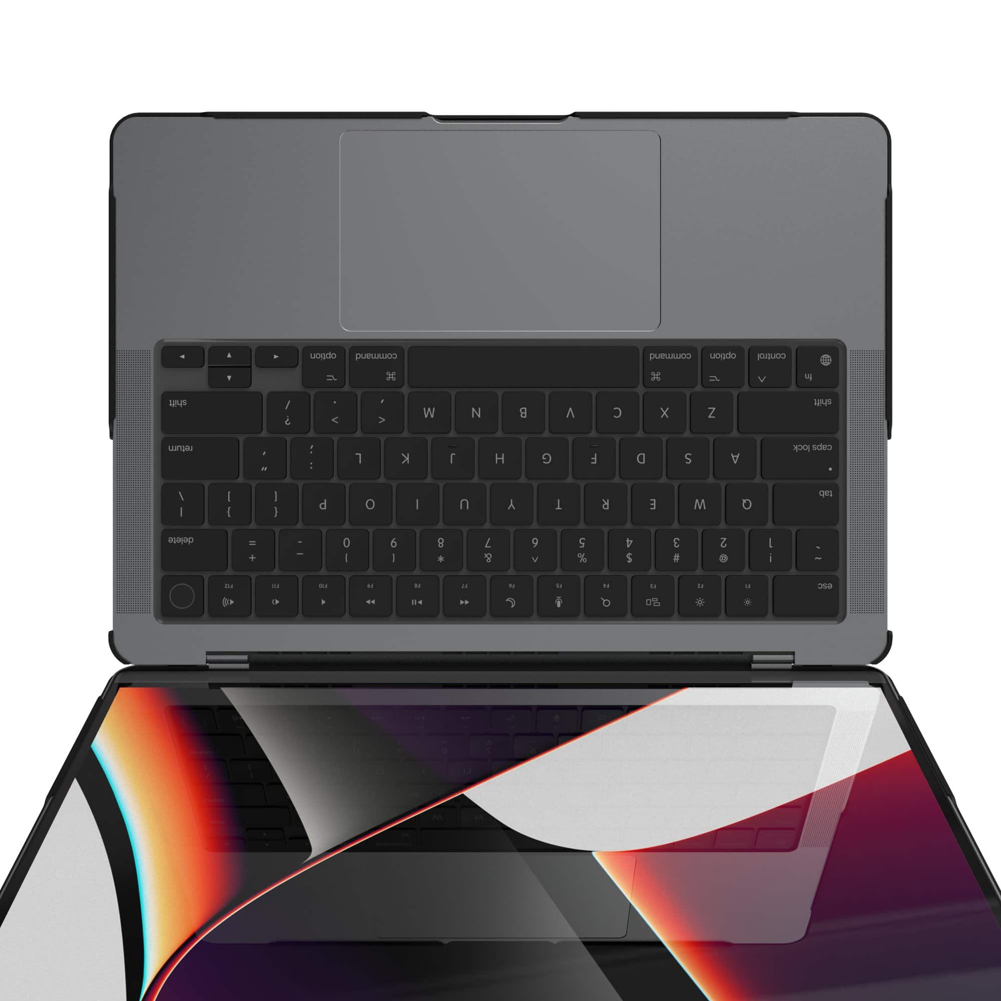 Keyscaper Auburn Tigers Linen MacBook Case Multicolor