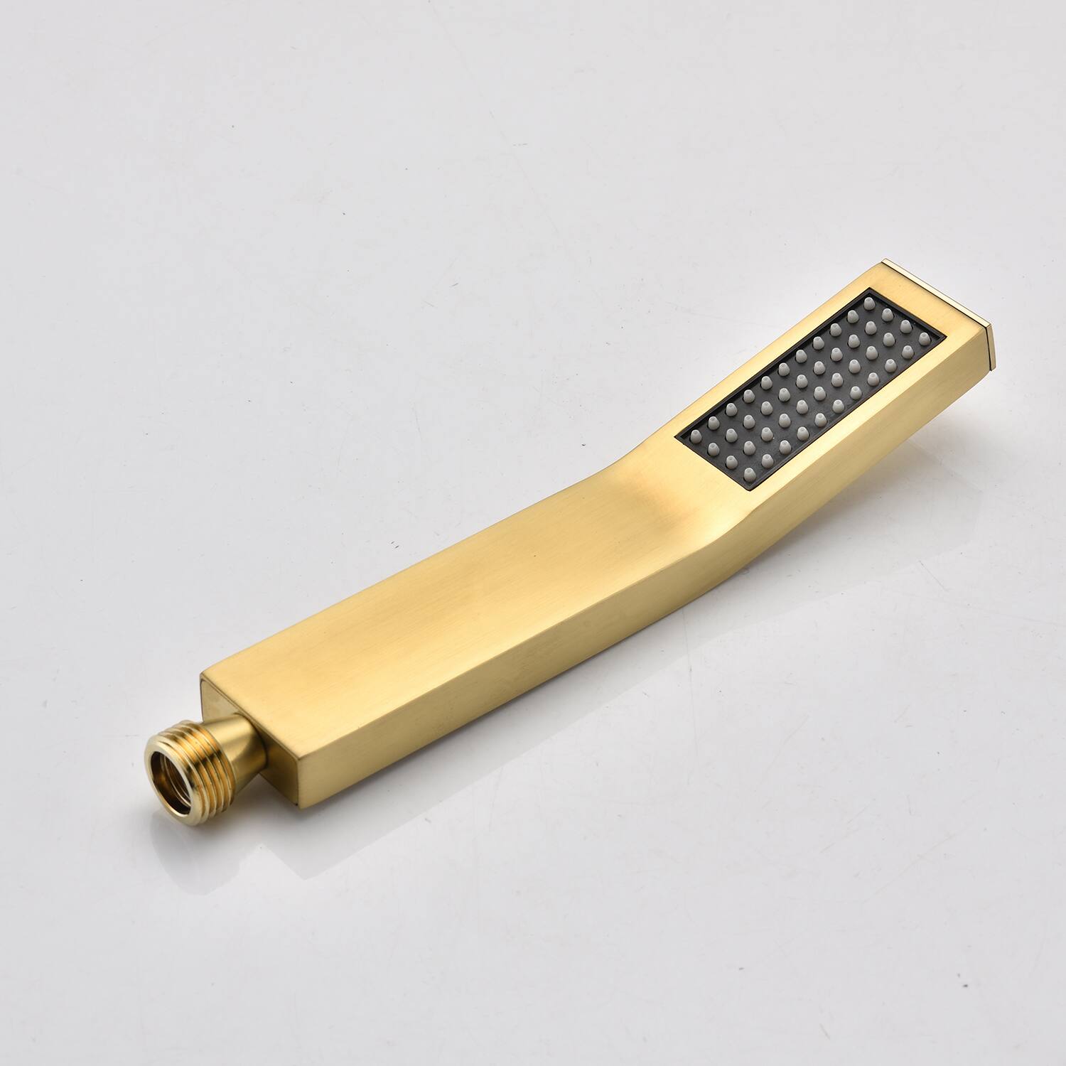 Alt View 2. DOMETOUR - 12" Rain Shower Head Systems Wall Mounted Shower - Brushed Gold.