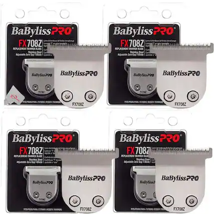 BaByliss PRO FX708Z REPLACEMENT TRIMMER BLADE Stainless Steel Cuchilla Adjustable Zero Gap T-Blade ajustable "cer BaBylissPRO FX708Z FITS/POUR/PARA FX788RG (ROSEFX TRIMMER) FX708Z FITS/POUR/PARA FX788RS (ROSEFX TRIMMER)