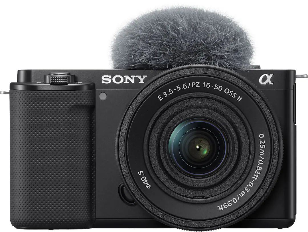 Sony - ZV1 II 20.1-Megapixel Digital Camera for Content Creators and Vloggers - Black