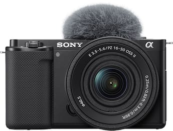Sony Alpha ZVE10: APS C Content Creators' Camera Black ZVE10KB Sony Alpha ZVE10: APS C Content Creators' Camera Black ZVE10KB