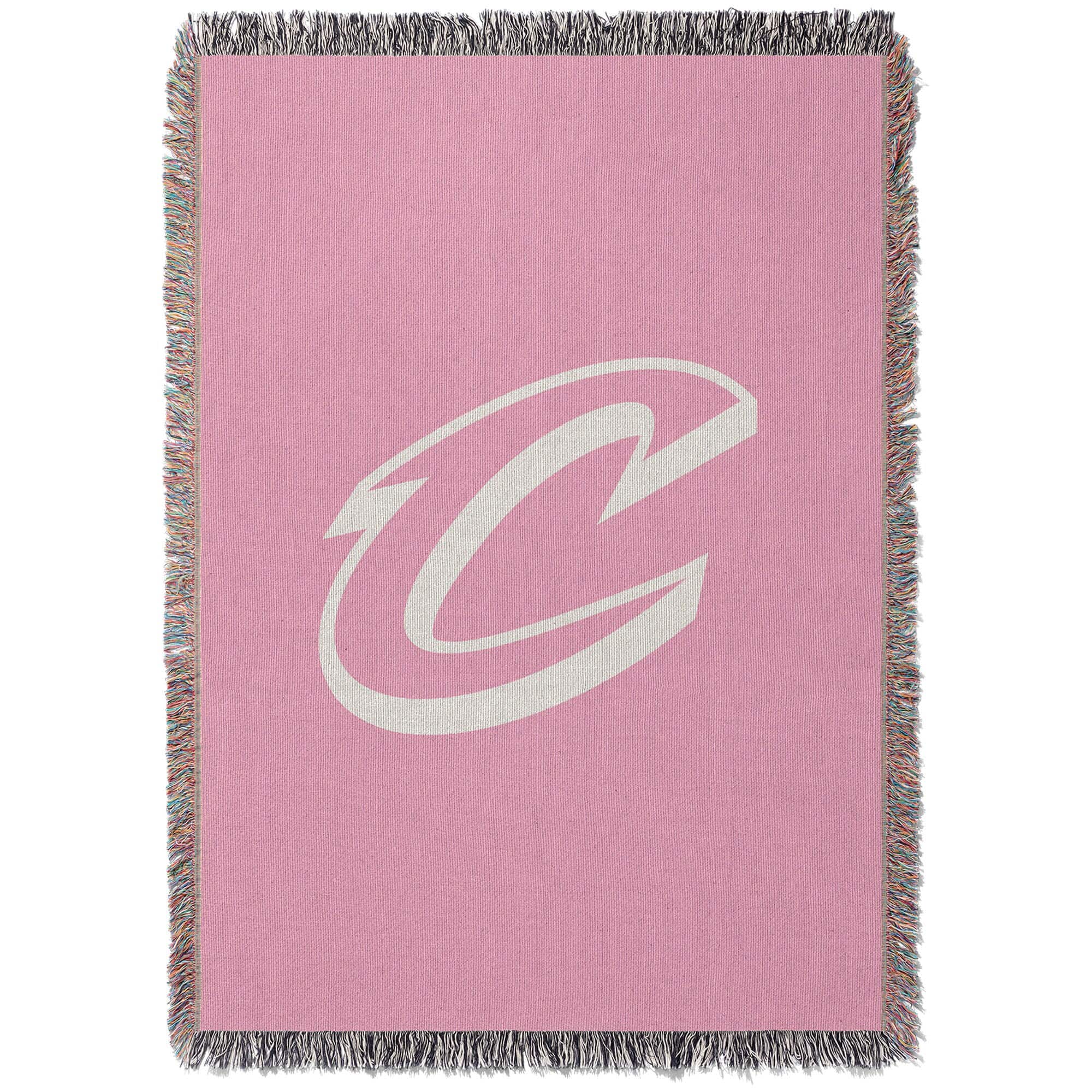 Chad & Jake - Cleveland Cavaliers Woven Blanket - Pink