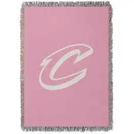 Chad & Jake - Cleveland Cavaliers Woven Blanket - Pink