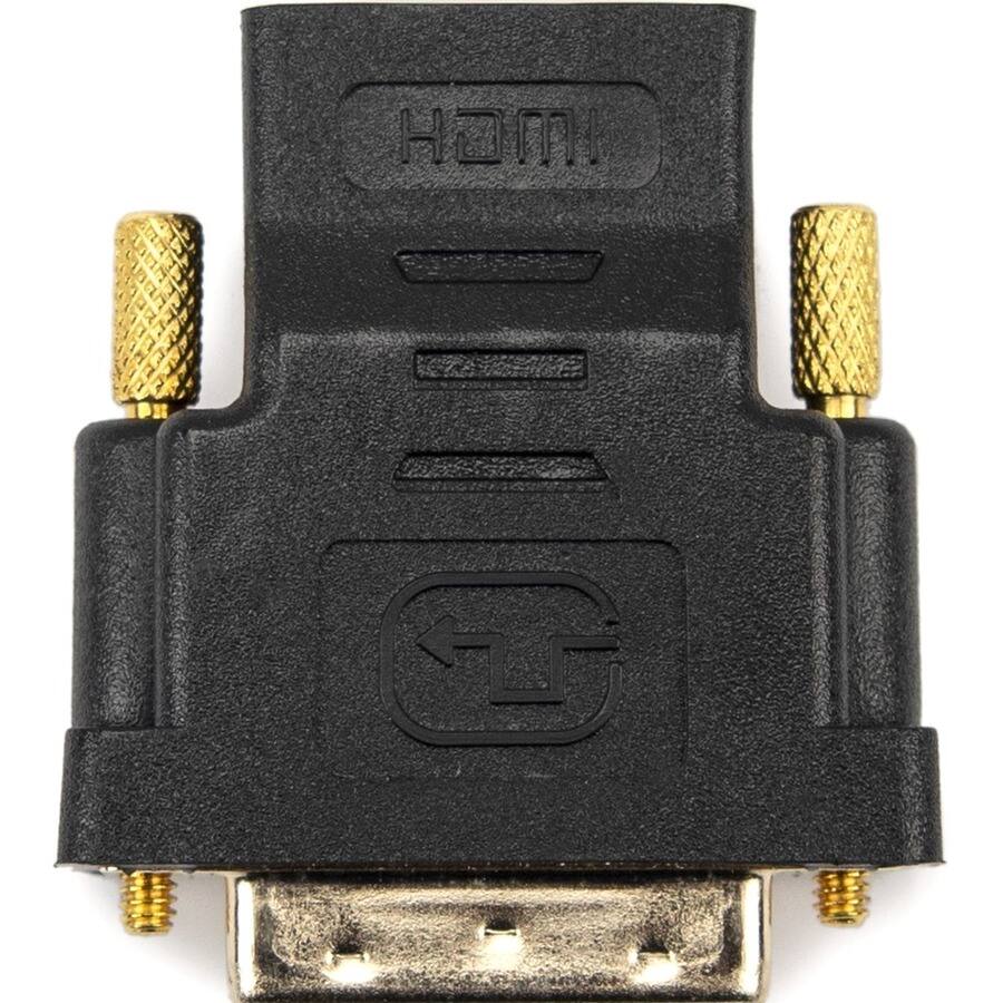 Alt View 4. Rocstor - Rocstor Premium HDMI to DVI-D Video Cable Adapter - F/M - 1 x HDMI Female Digital Audio/Video - 1 x DVI-D Male Digital - Black.