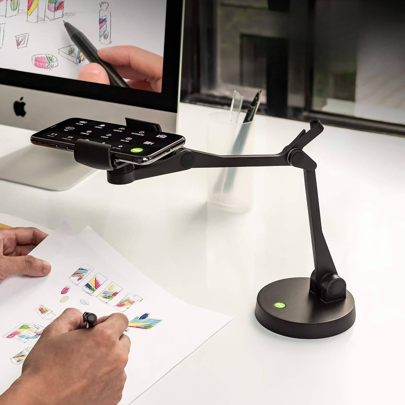 Alt View 3. PO3TICJUNKI3 - Uplift Multi angle Arm For Smartphones Multi jointed Phone Holder Visual Communication And Presentations - Default.