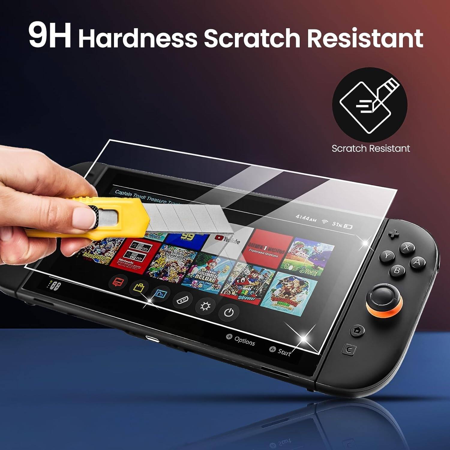 9H Hardness Scratch Resistant

Captain Toad: Treasure Tracker

Options 2 Start C 200g