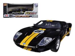 Ford GT #6 GT Racing 1/24 Diecast Car Model by Motormax - Black