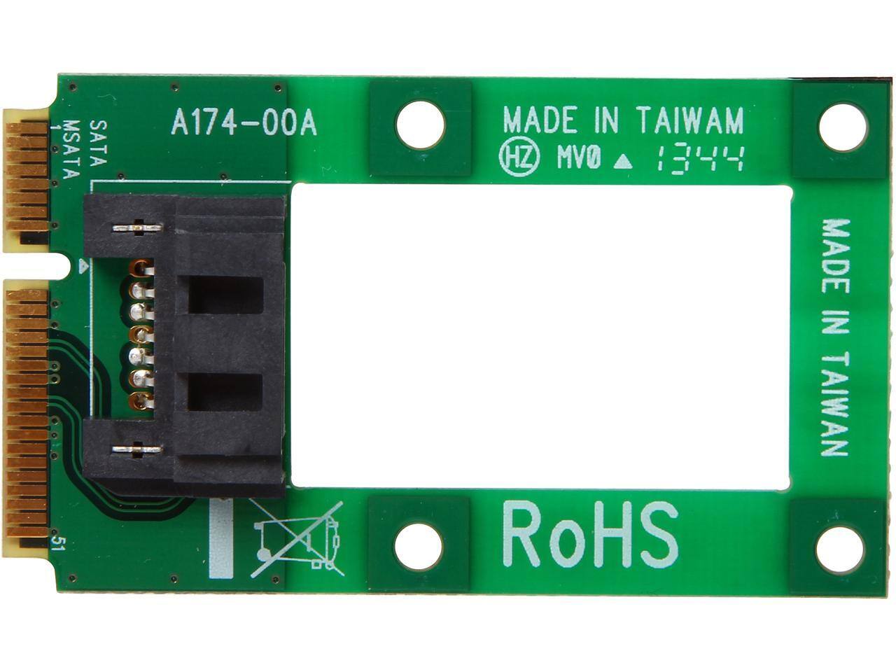MSATA SATA 51  
A174-00A  
MADE IN TAIWAN  
HZ MVO 1344  
RoHS