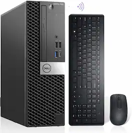 Dell - Refurbished Excellent - OptiPlex 7060 SFF Desktop PC, Intel Core i5-8500 up to 4.1GHz, 16GB DDR4 RAM, 512GB NVMe SSD, WiFi, Win11 Pro - Black