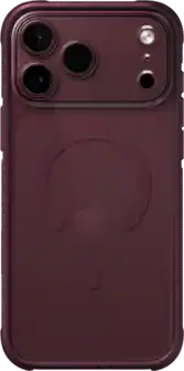 dbrand - Ghost Case with MagSafe for Apple iPhone 18 Pro Max / iPhone 17 Pro Max - Burgundy