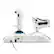 Alt View 3. Thrustmaster - Hotas One Microsoft Flight Edition Joy Stick for Xbox, PC - White.