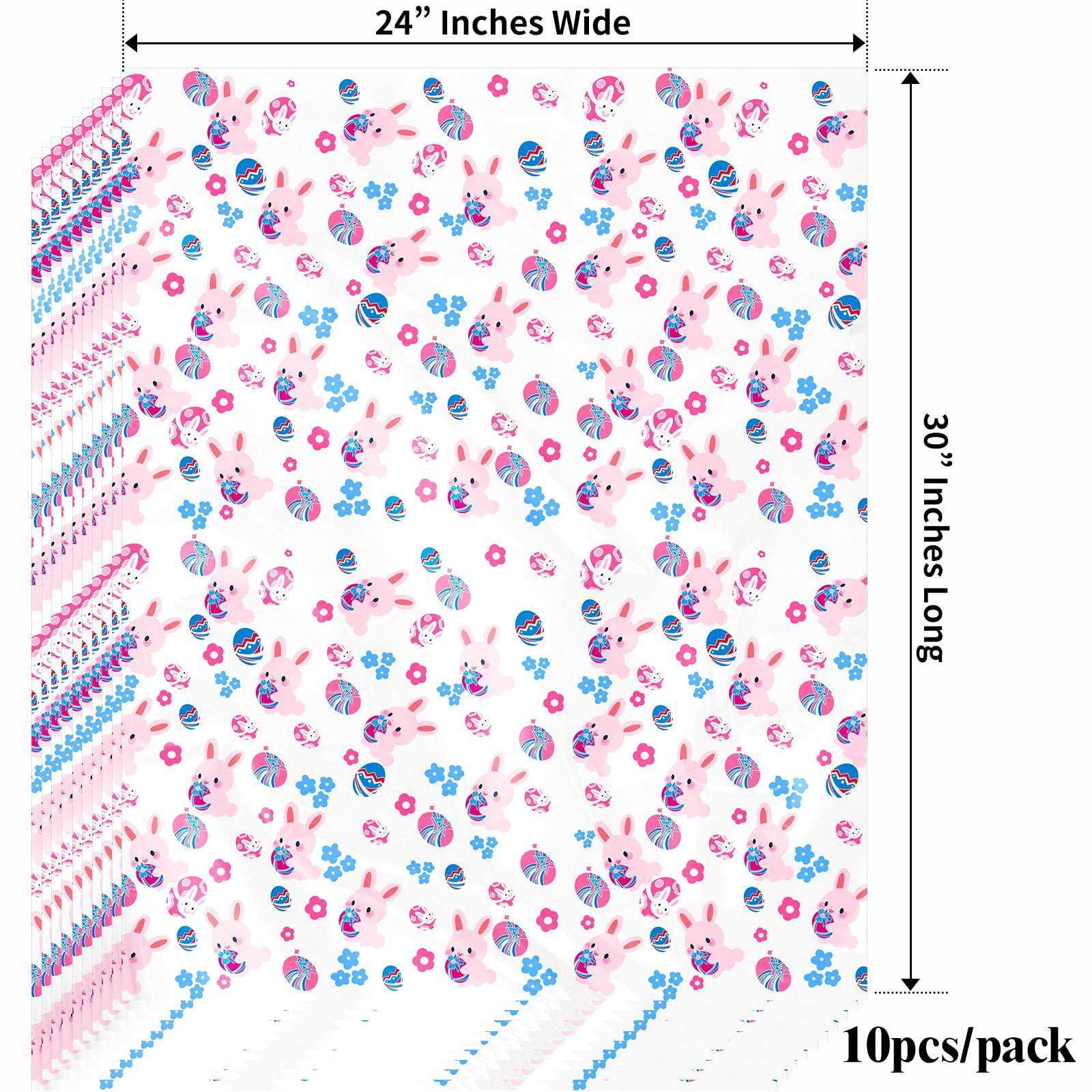 24" Inches Wide  
30" Inches Long  
10pcs/pack